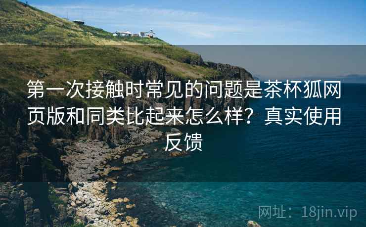 第一次接触时常见的问题是茶杯狐网页版和同类比起来怎么样?真实使用反馈 第一次接触时常见的问题是茶杯狐网页版和同类比起来怎么样?真实使用反馈